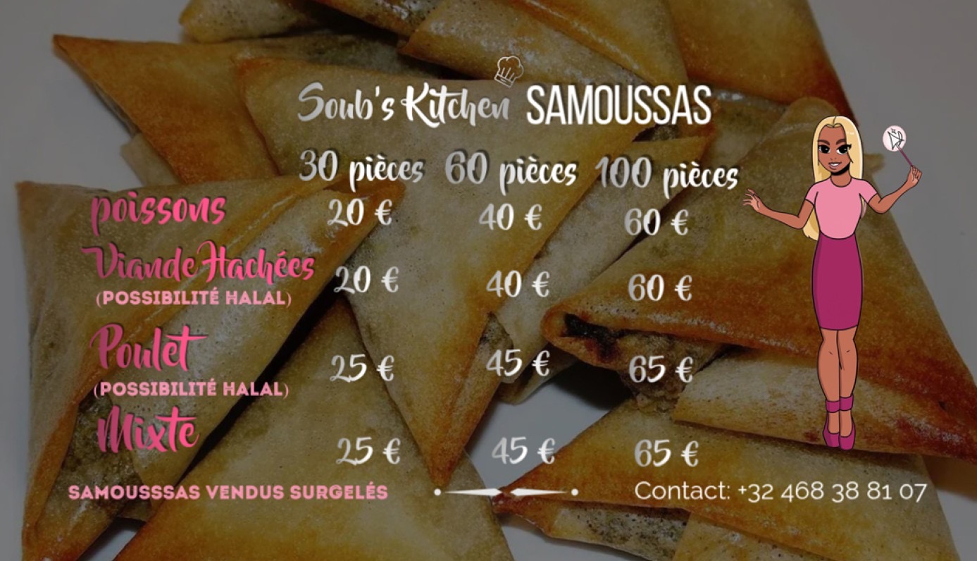 Application de commande en ligne — Vendeur de samoussas